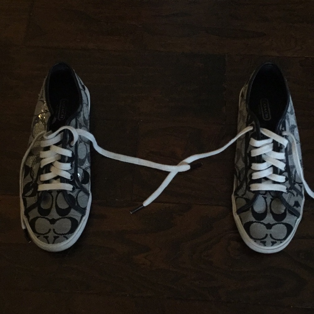 Lace up coach shoes